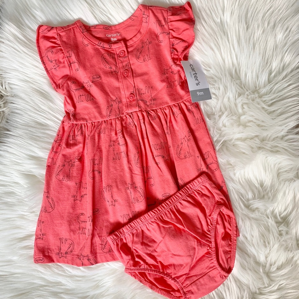 Carters 2-piece Dress & Bloomer